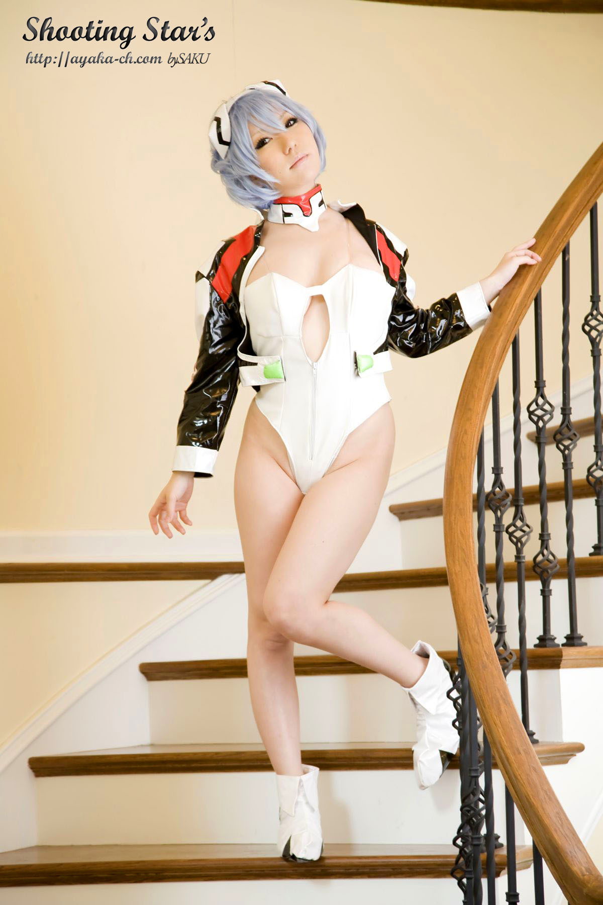 [Cosplay]  Evangelion - Big Tits Rei Ayanami 2